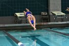 Swimming vs CGA  Wheaton College Swimming & Diving vs Coast Guard Academy. - Photo By: KEITH NORDSTROM : Wheaton, Swimming, diving
